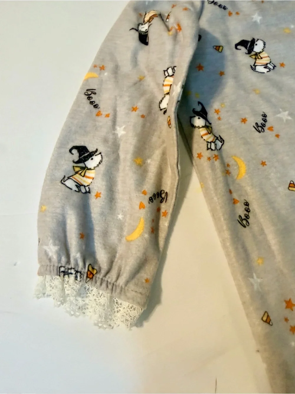 Laura Ashley Girls 2T Witch Scotty Halloween Nightgown NWT